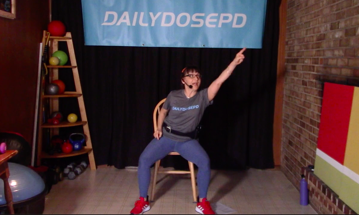 ChairFit: 12.9.20 (1/2 Seated, 1/2 Standing, No Weights)