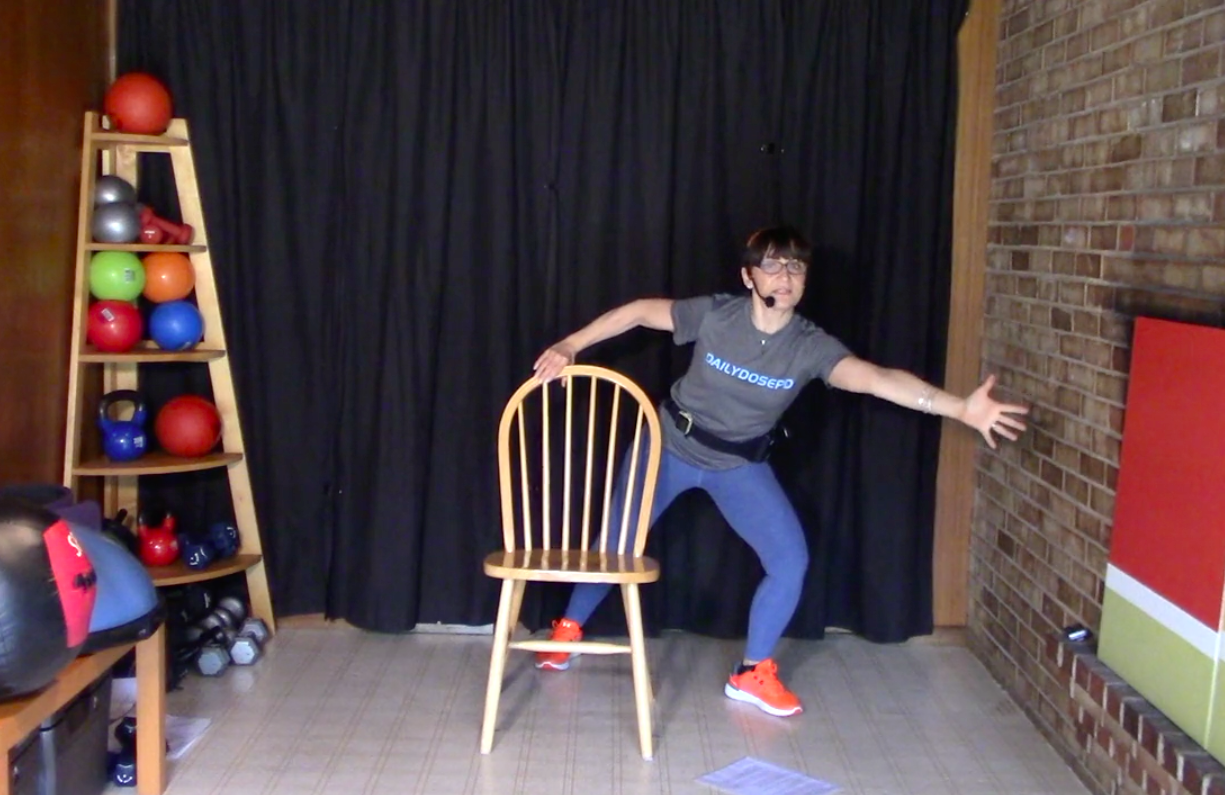 ChairFit: 6.17.20 (1/2 Seated, 1/2 Standing, No Weights)