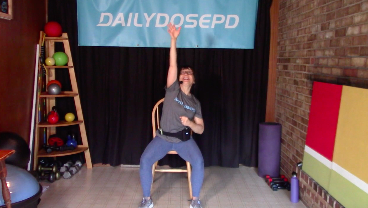 ChairFit: 2.24.21 (1/2 Seated, 1/2 Standing, No Weights)