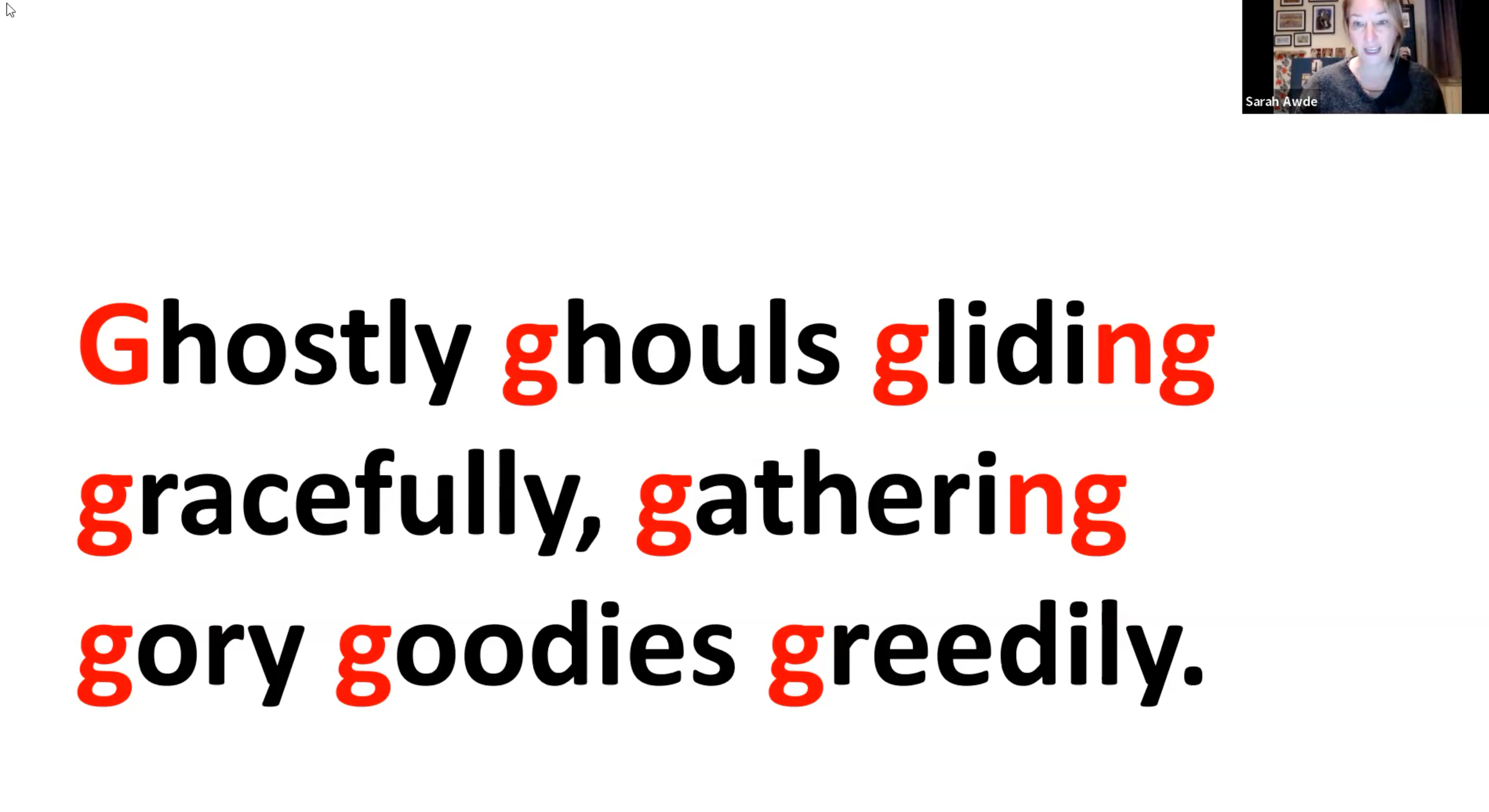 Voice Training: 10.30.24 (Halloween Theme)