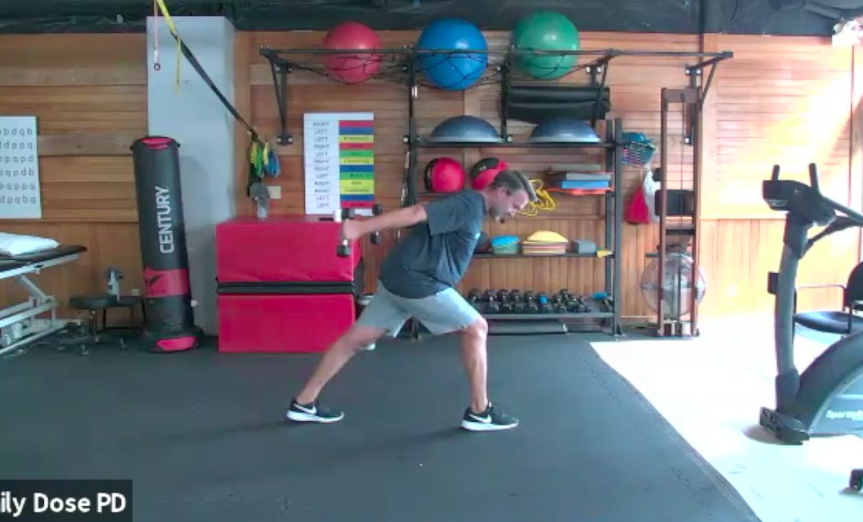 A.M.P. Class: Dumbbell Workout (10.18.21)