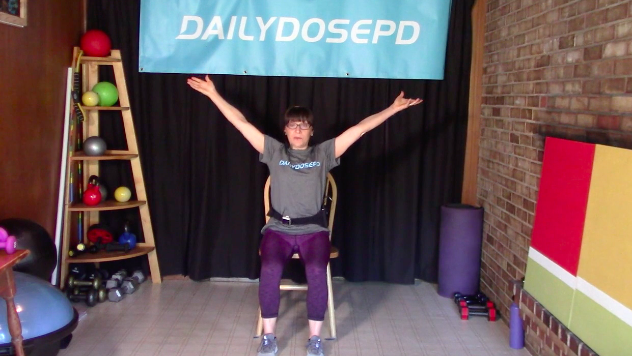 ChairFit: 4.28.21 (1/2 Seated, 1/2 Standing, No Weights)