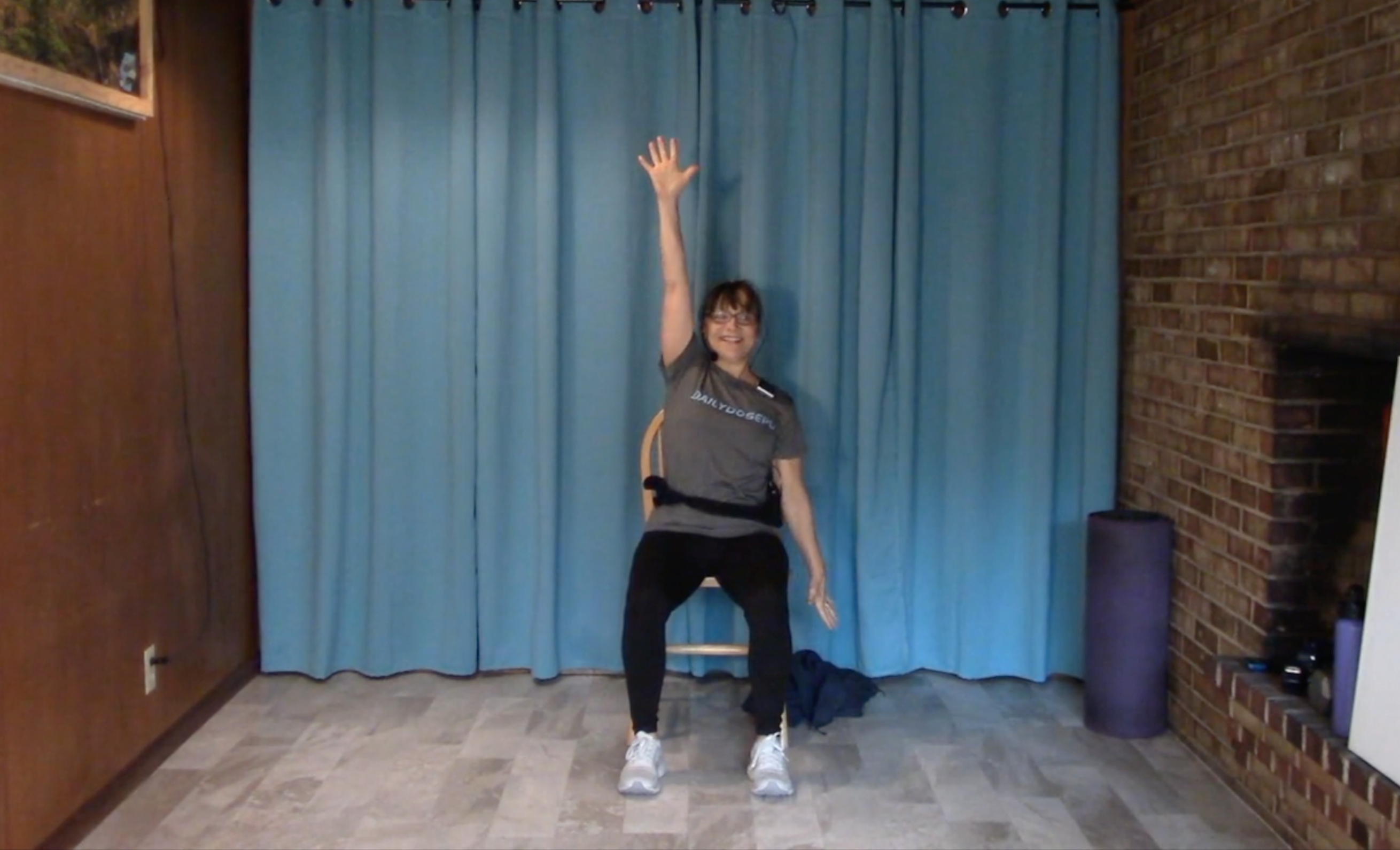 ChairFit: 12.13.23 (1/2 Seated, 1/2 Standing, Towel)