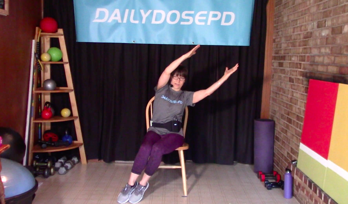 ChairFit: 3.23.21 (1/2 Seated, 1/2 Standing, No Weights)