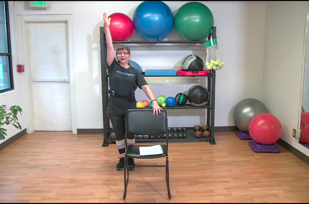 ChairFit: 1.31.20 (1/2 Seated, 1/2 Standing, No Weights)