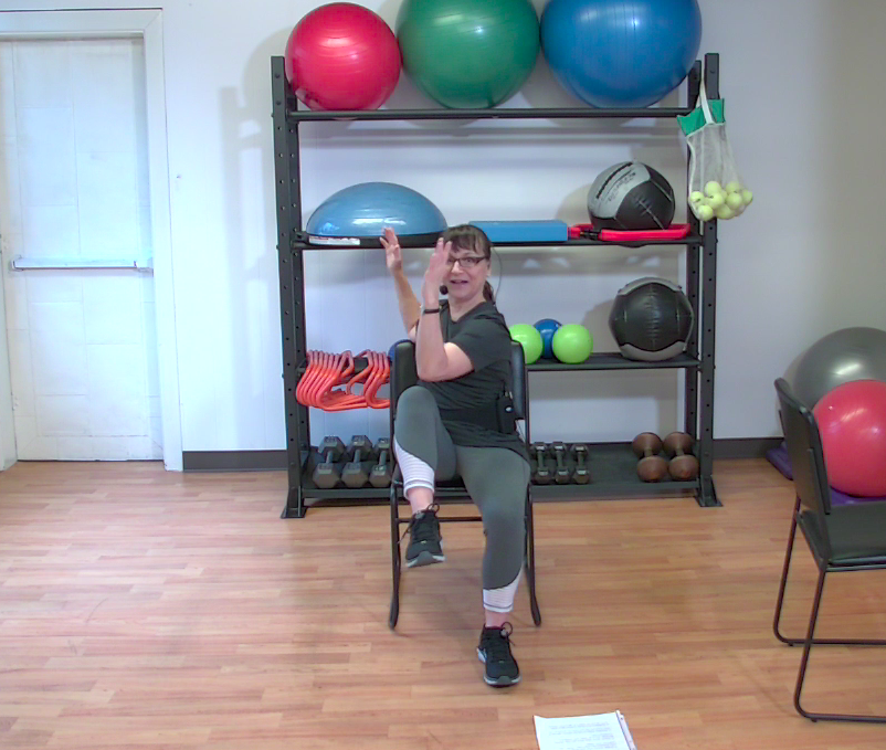 ChairFit: 2.26.20 (1/2 Seated, 1/2 Standing, No Weights)