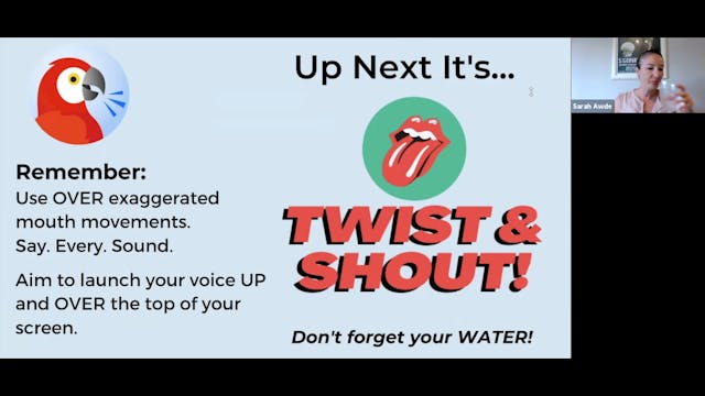 Voice Training: Twist and Shout (6.16...