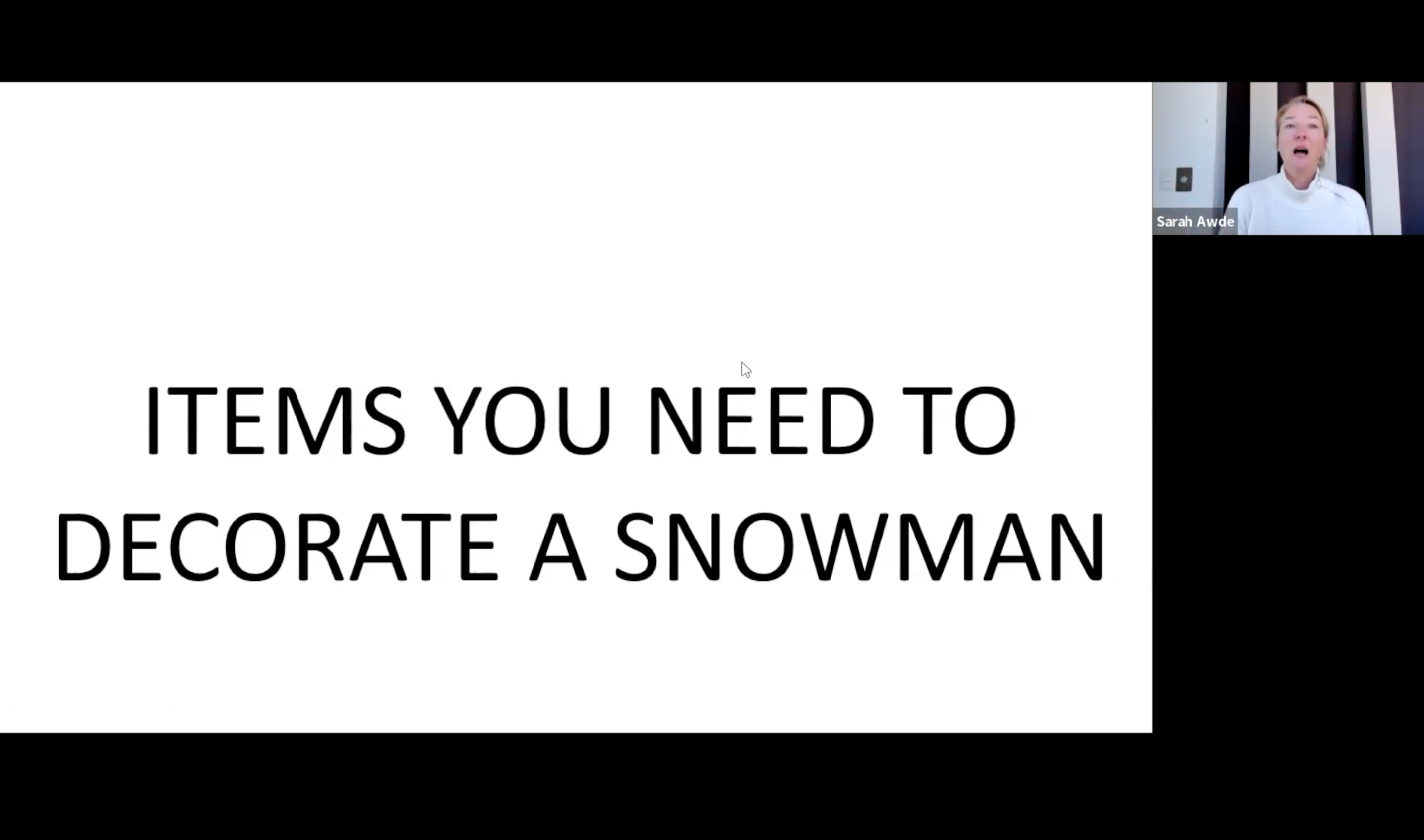 Voice Training: Christmas Theme (12.20.23)