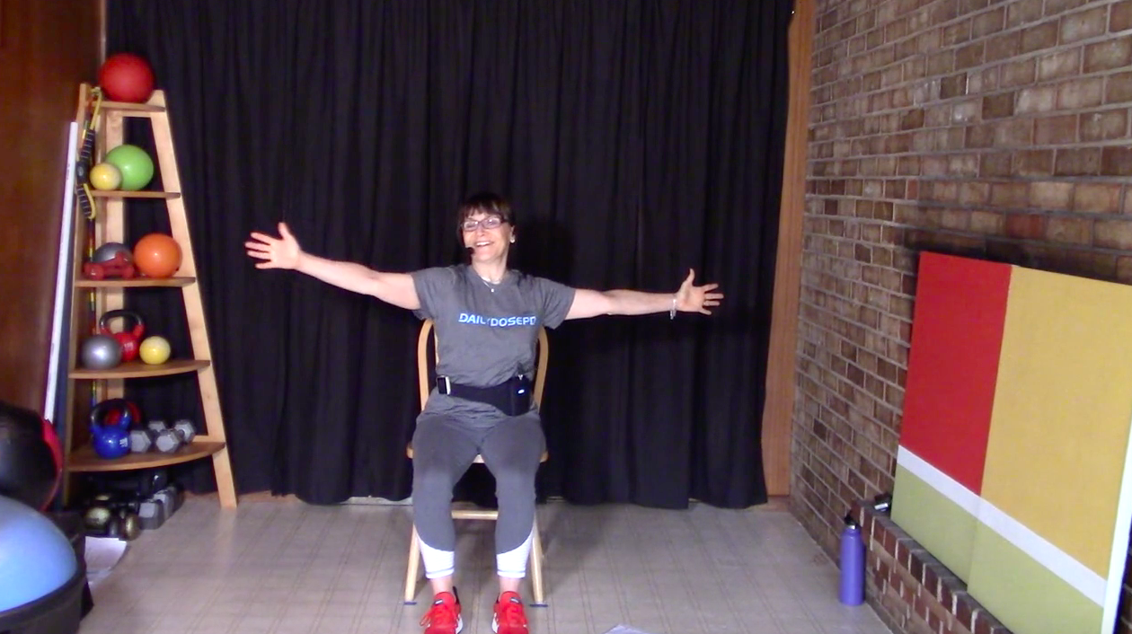 ChairFit: 9.16.20 (1/2 Seated, 1/2 Standing, No Weights)