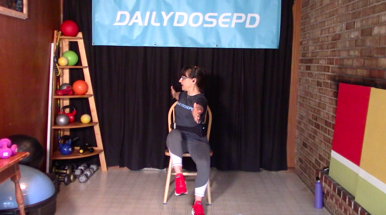 ChairFit: 11.4.20 (1/2 Seated, 1/2 Standing, No Weights)