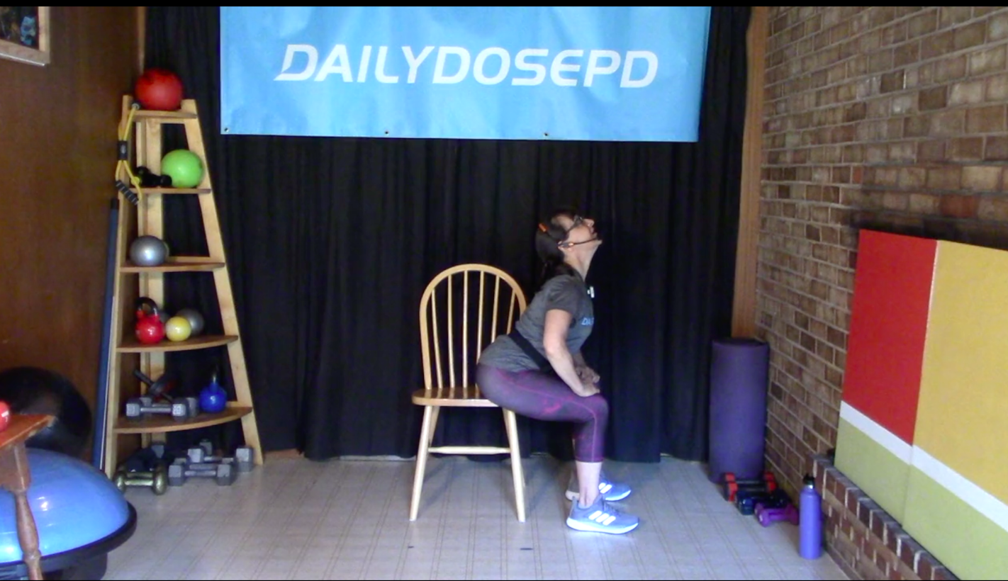 ChairFit: 7.6.22 (1/2 Seated, 1/2 Standing)