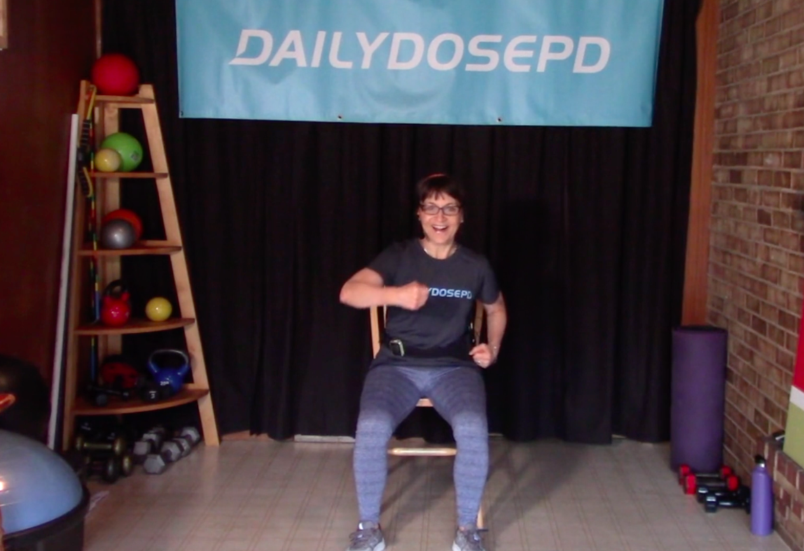 ChairFit: 1.27.21 (1/2 Seated, 1/2 Standing, No Weights)