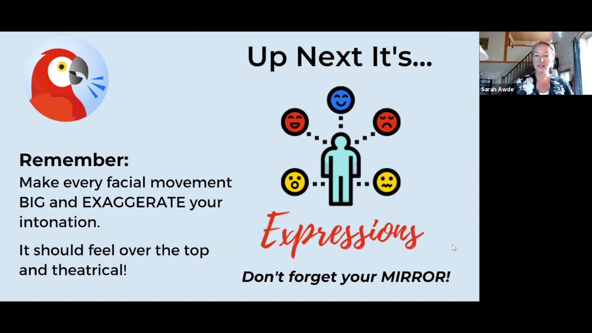 Voice Training with Sarah: 7.14.21