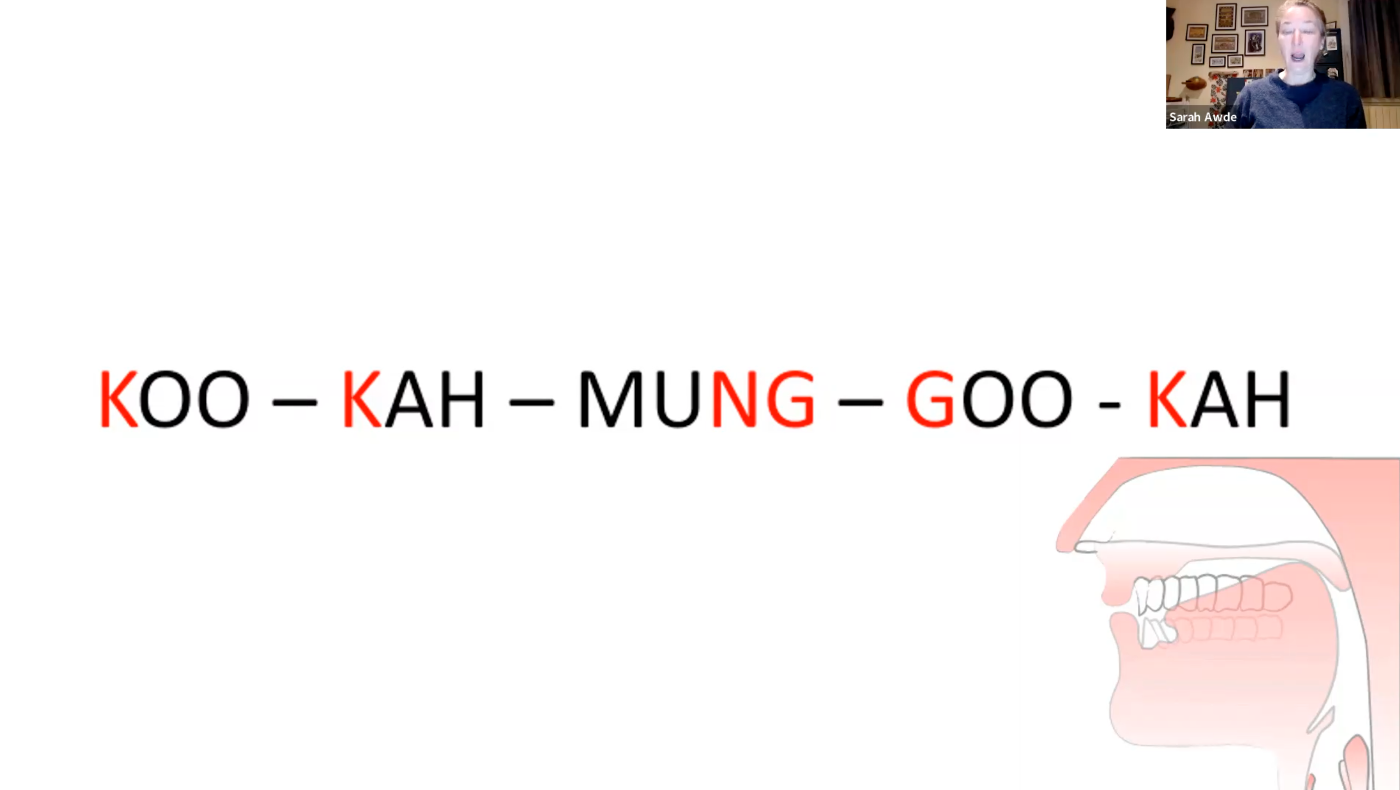 Voice Training: 1.29.25