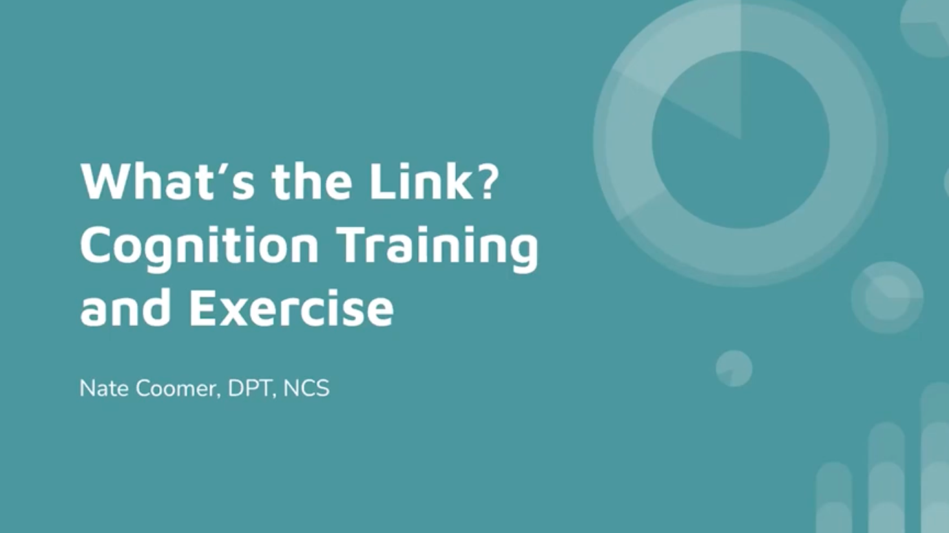 Brain AND Brawn: Combining Cognition and Exercise
