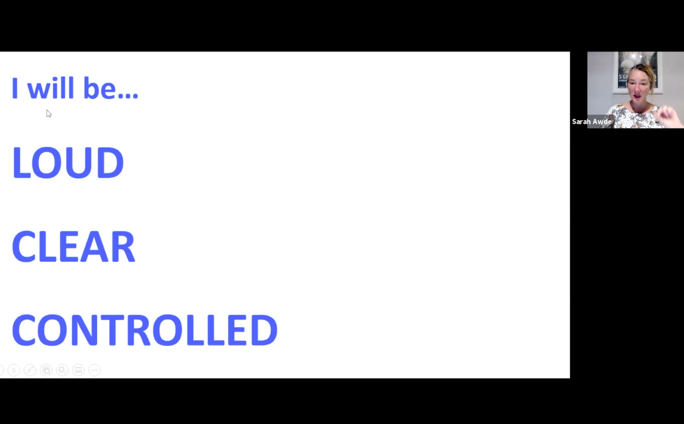 Voice Training: 9.29.21