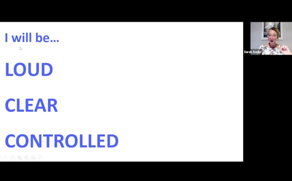 Voice Training: 9.29.21