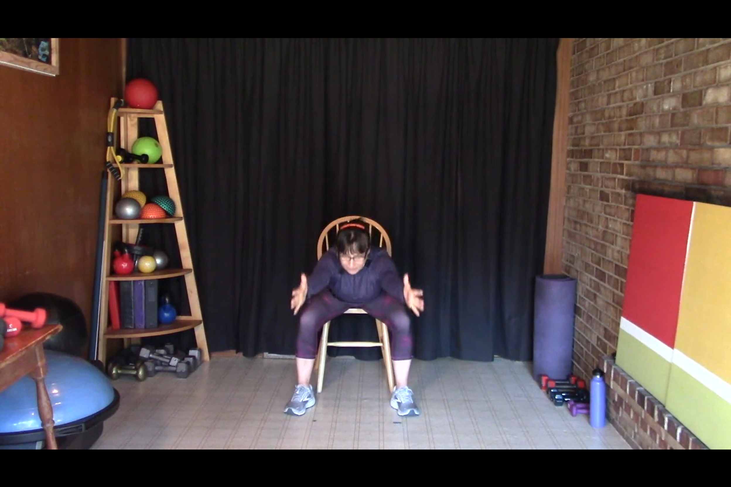 ChairFit: 3.22.23 (1/2 Seated, 1/2 Standing, No Weights)