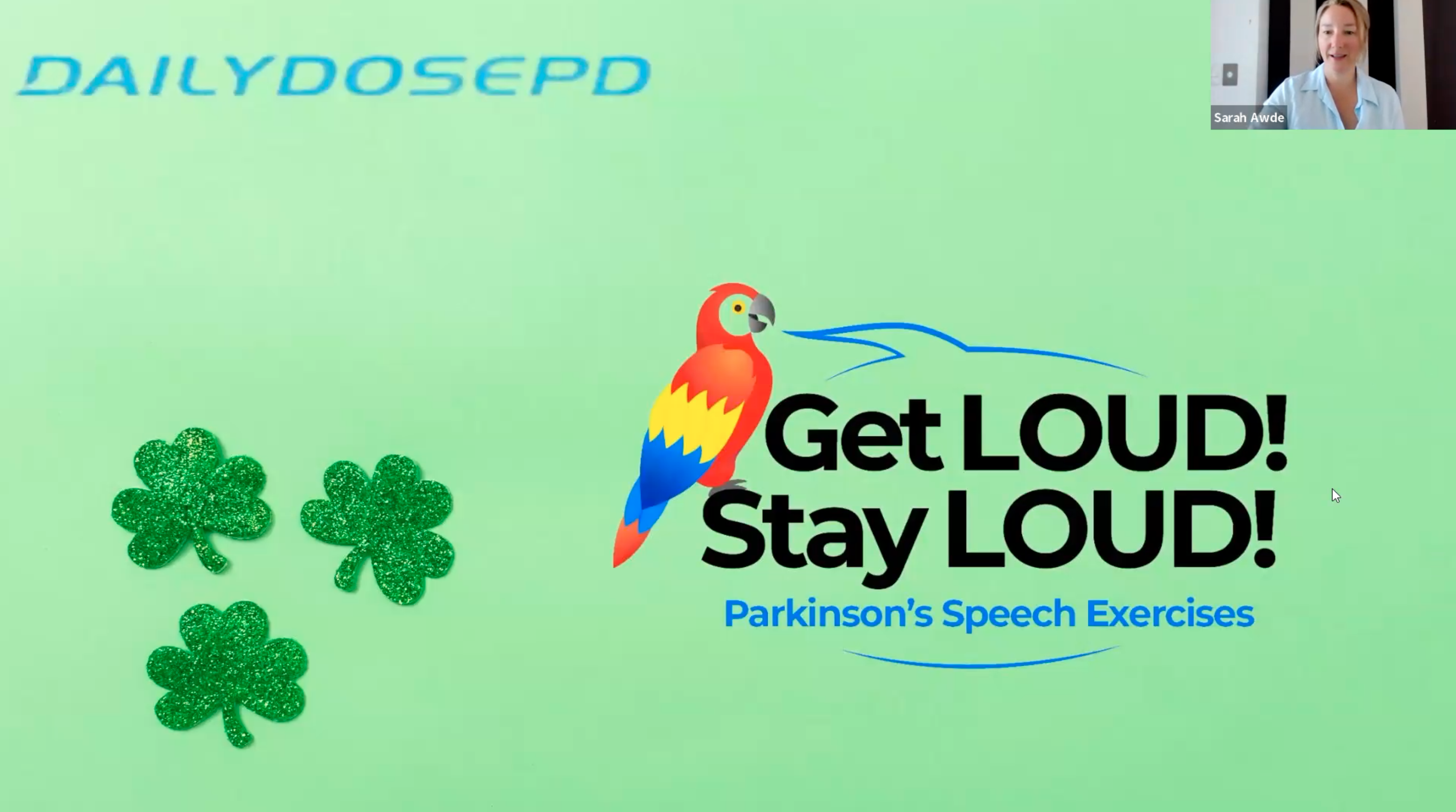 Voice Training: 3.14.24