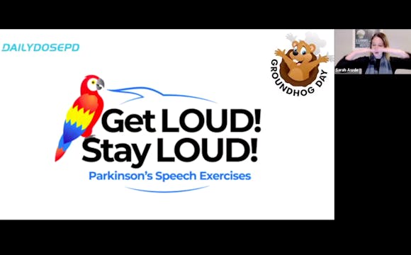 Voice Training: Groundhog Day Edition...