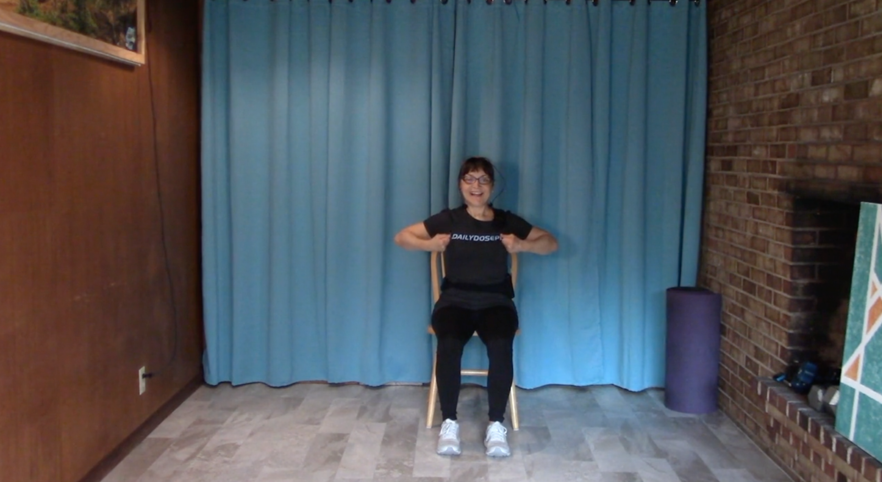 ChairFit: 2.7.24 (1/2 Seated, 1/2 Standing, No Weights)