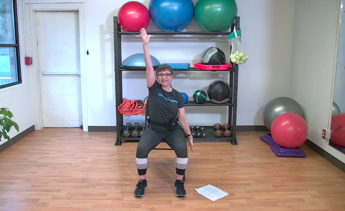 ChairFit: 1.21.20 (1/2 Seated, 1/2 Standing, No Weights)