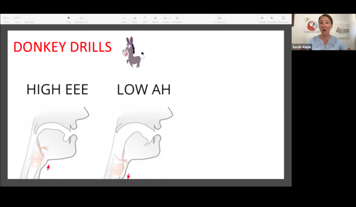 Voice Training: 5.11.22