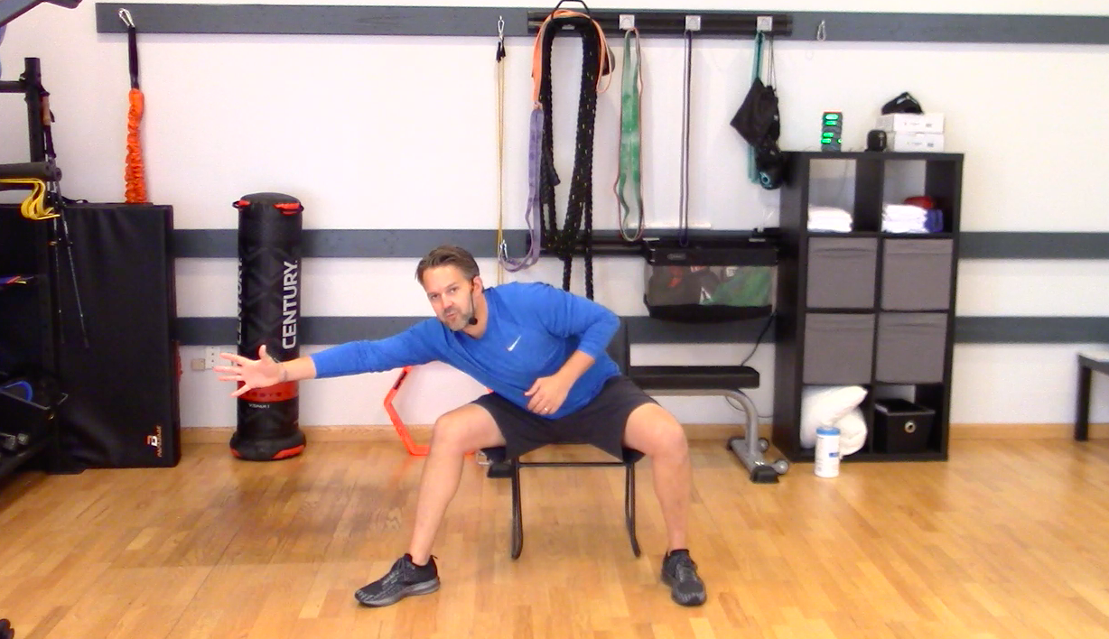 ChairFit: 5.27.20 (1/2 Seated, 1/2 Standing, No Weights)