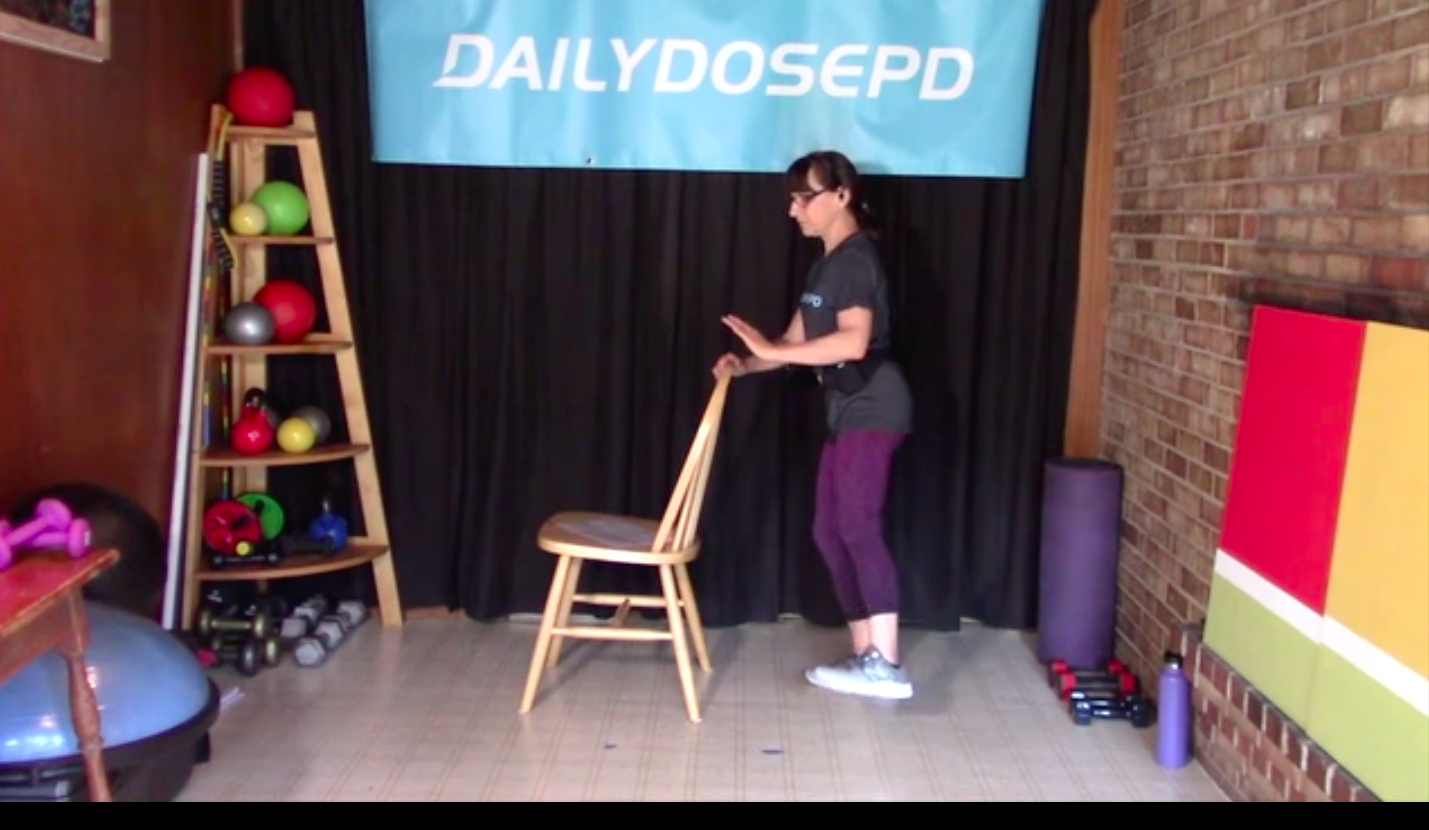 ChairFit: 5.4.21 (1/2 Seated, 1/2 Standing, No Weights)