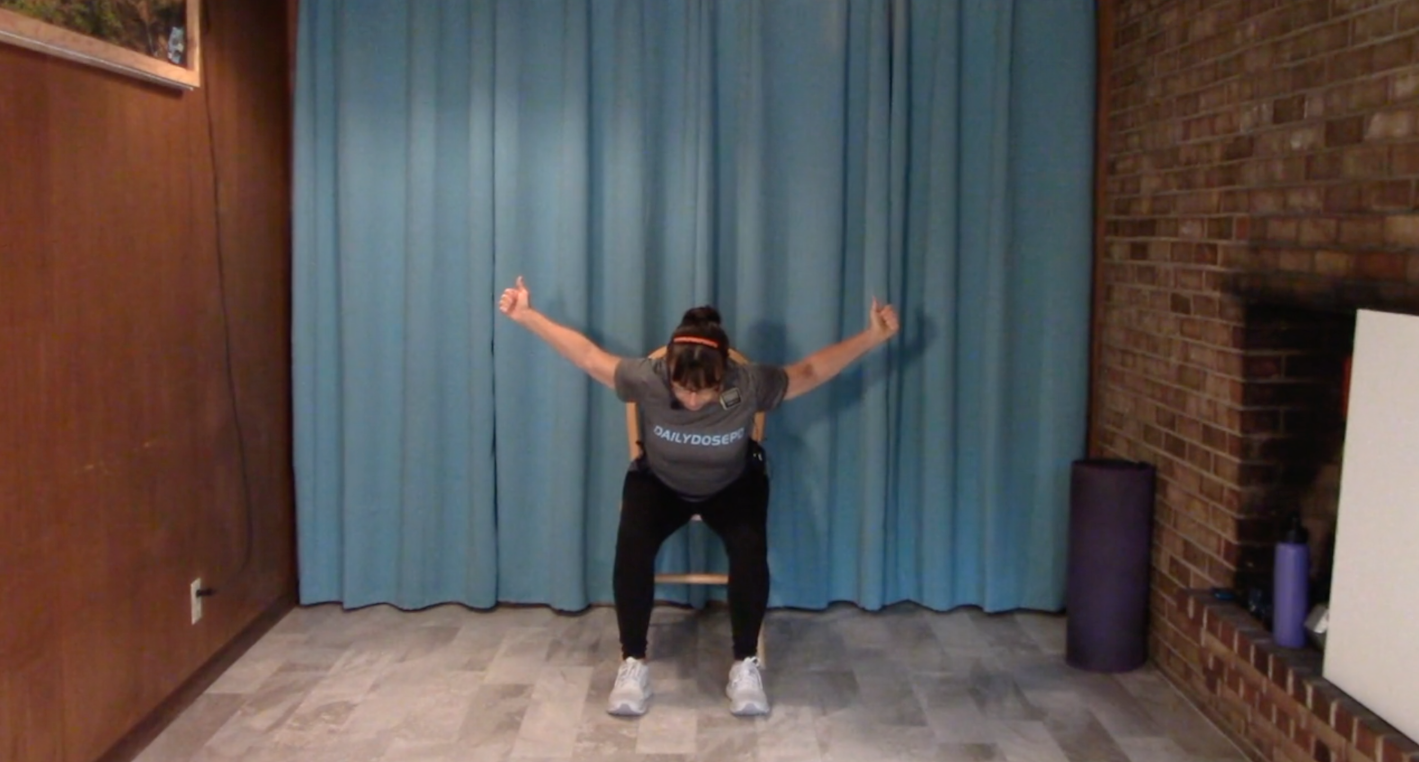 ChairFit: 9.27.23 (1/2 Seated, 1/2 Standing, No Weights)