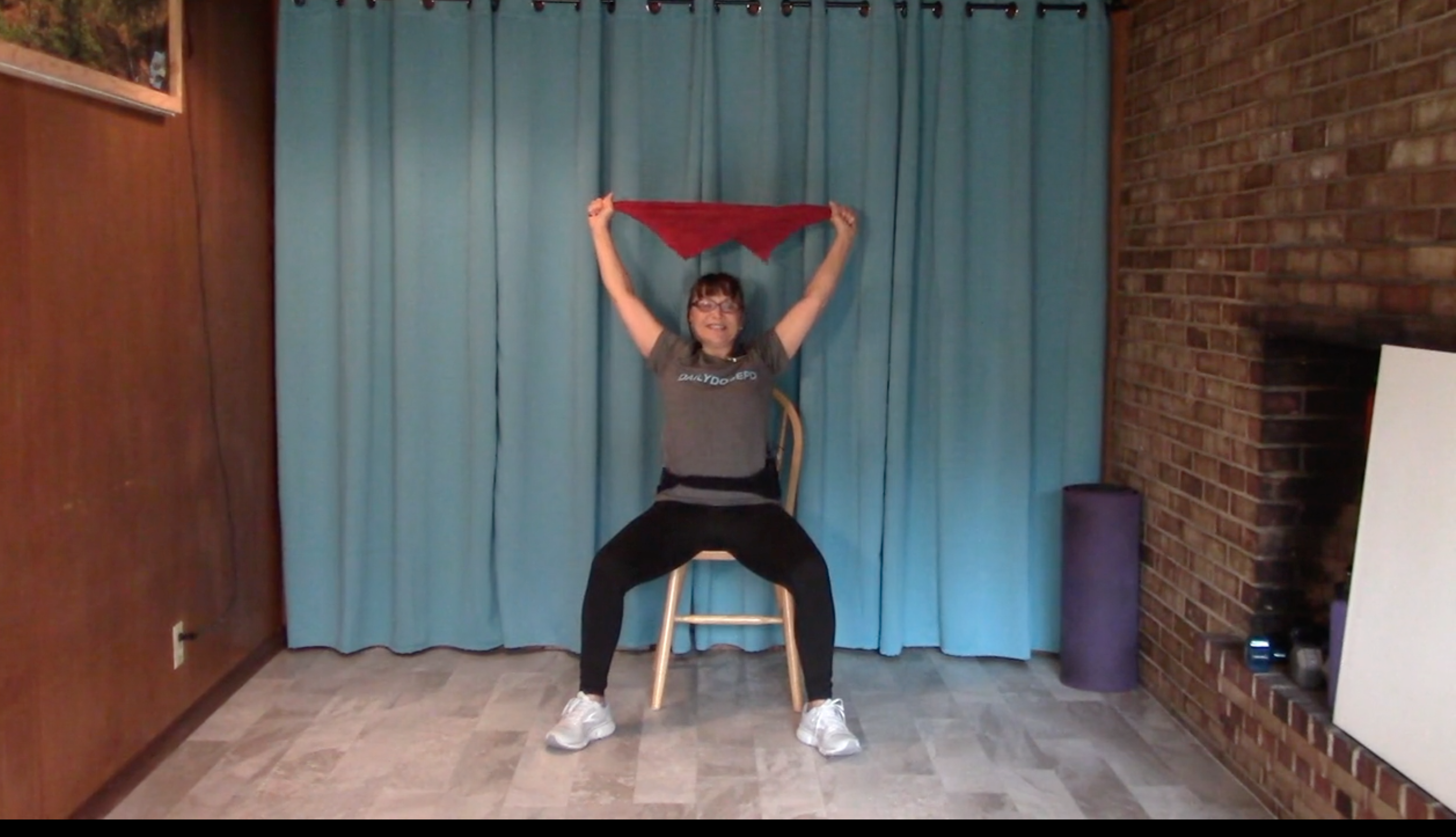 ChairFit: 11.15.23 (1/2 Seated, 1/2 Standing, Towel)