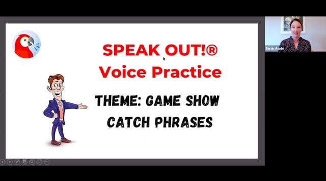Voice Training: Speak Out (Game Show ...