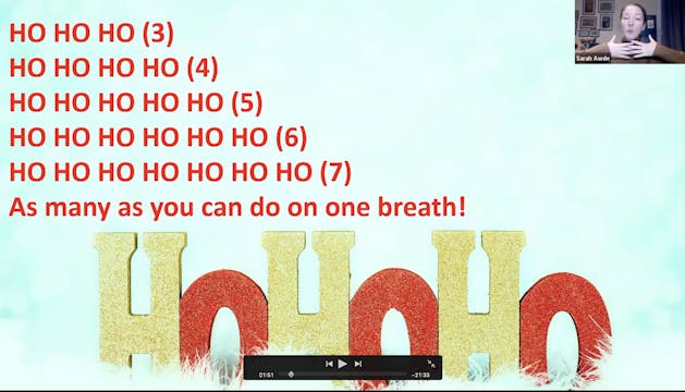 Voice Training: 12.17.25