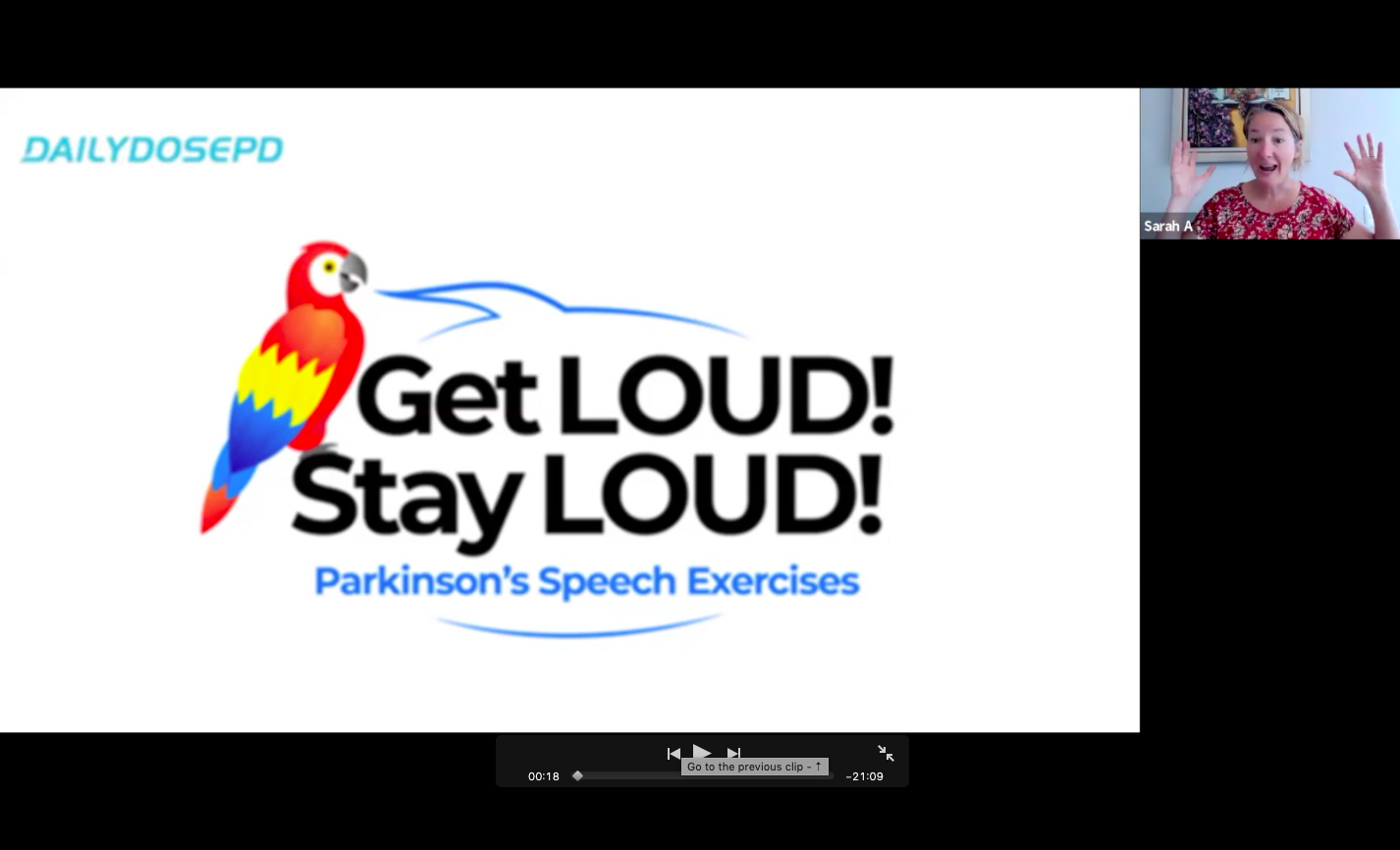 Voice Training: 8.24.22