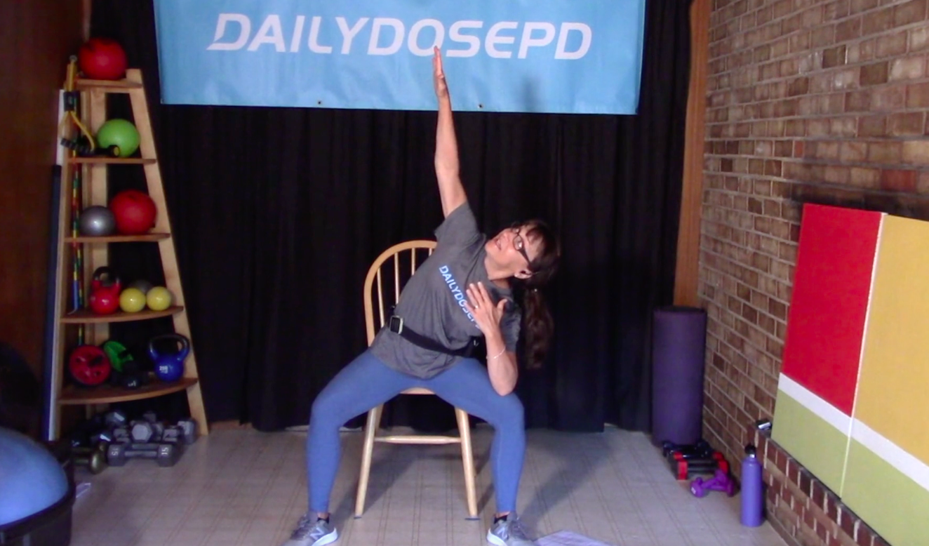 ChairFit: 9.8.21 (1/2 Seated, 1/2 Standing, No Weights)