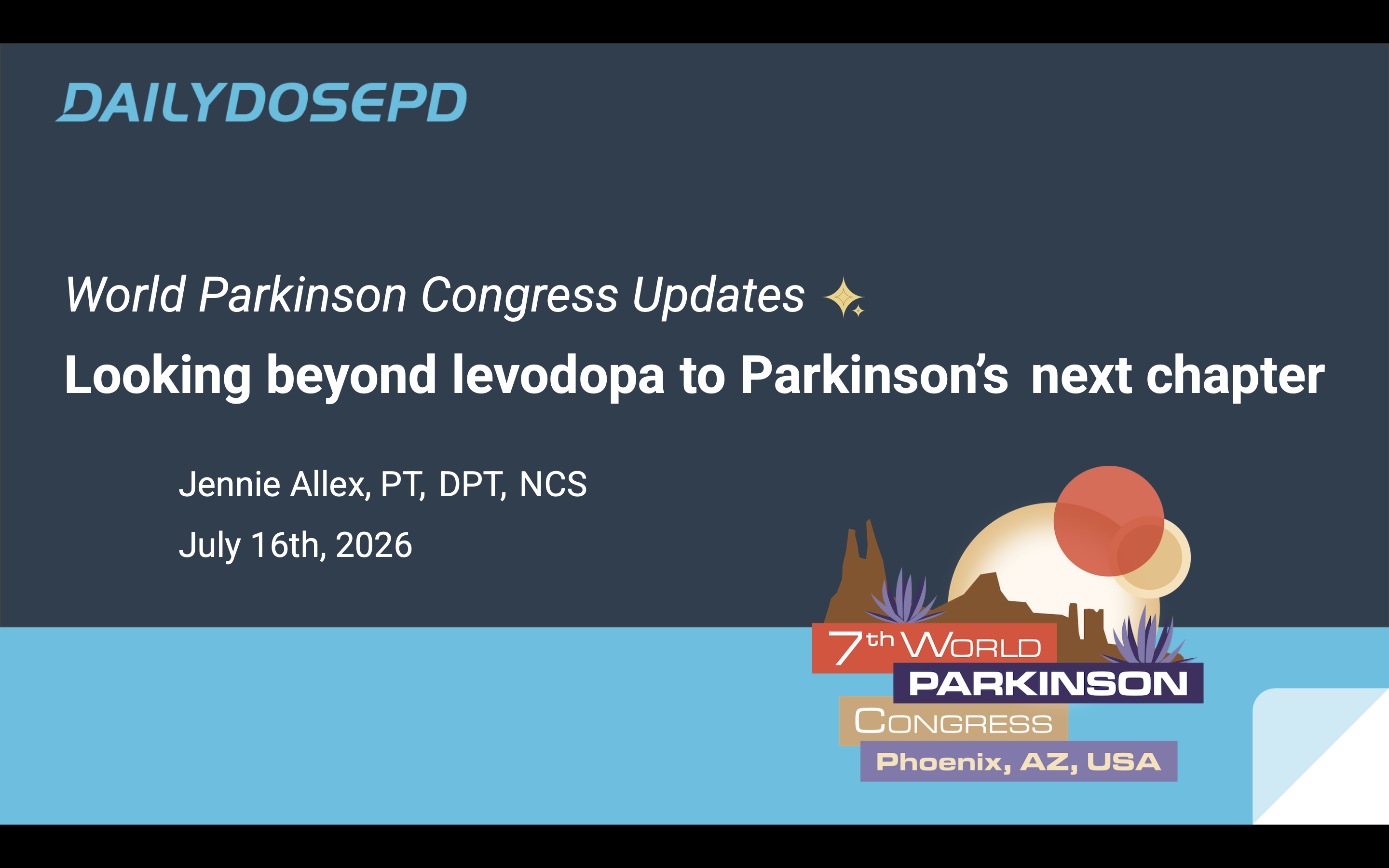 World Parkinson Congress Update