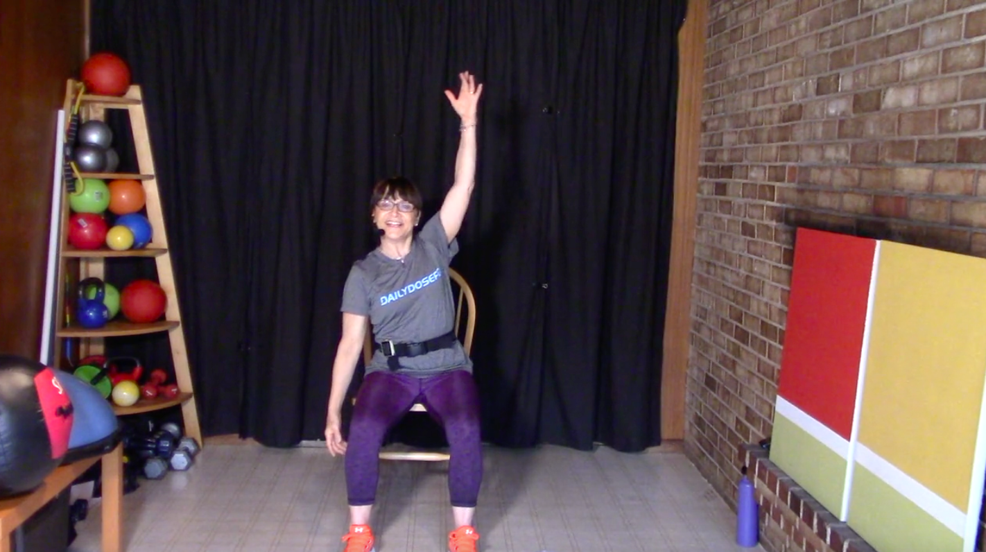 ChairFit: 7.22.20 (1/2 Seated, 1/2 Standing, No Weights)