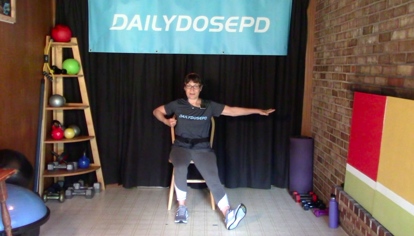 ChairFit: 7.13.22 (1/2 Seated, 1/2 Standing, No Weights)