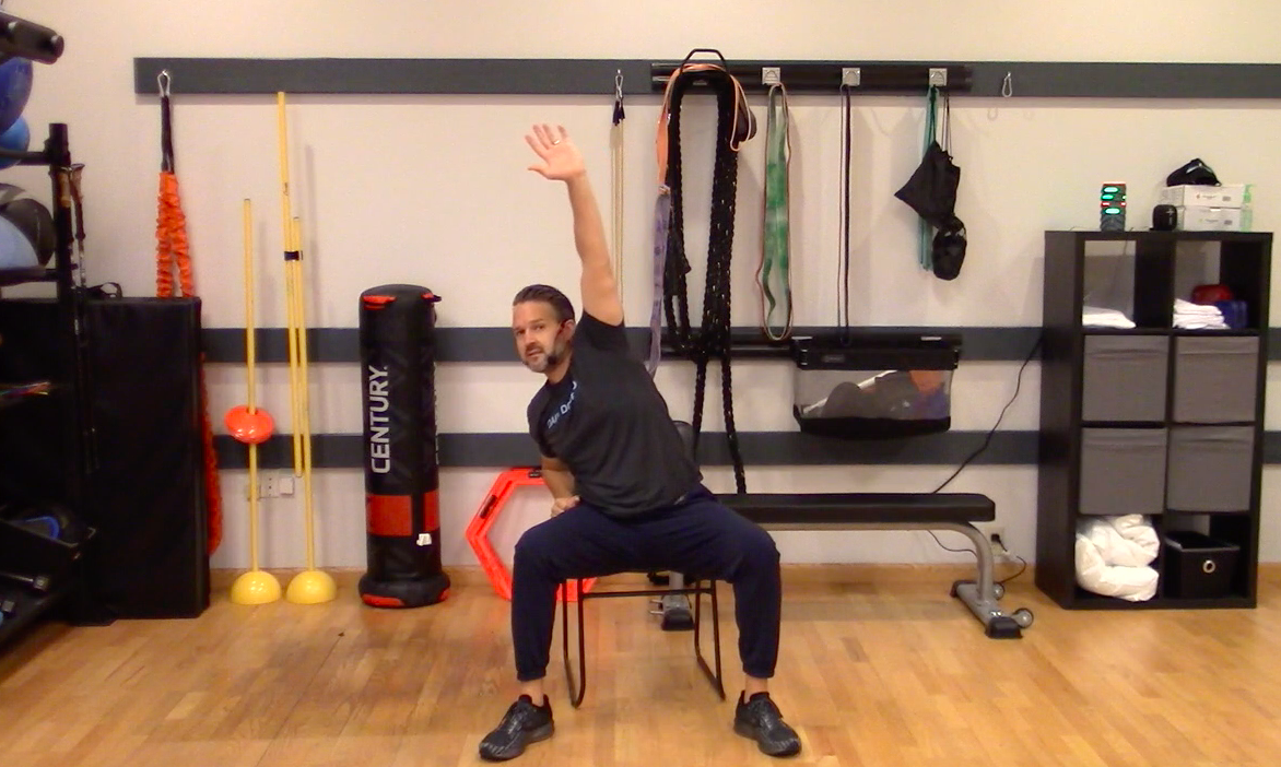 ChairFit: 6.3.20 (1/2 Seated, 1/2 Standing, No Weights)