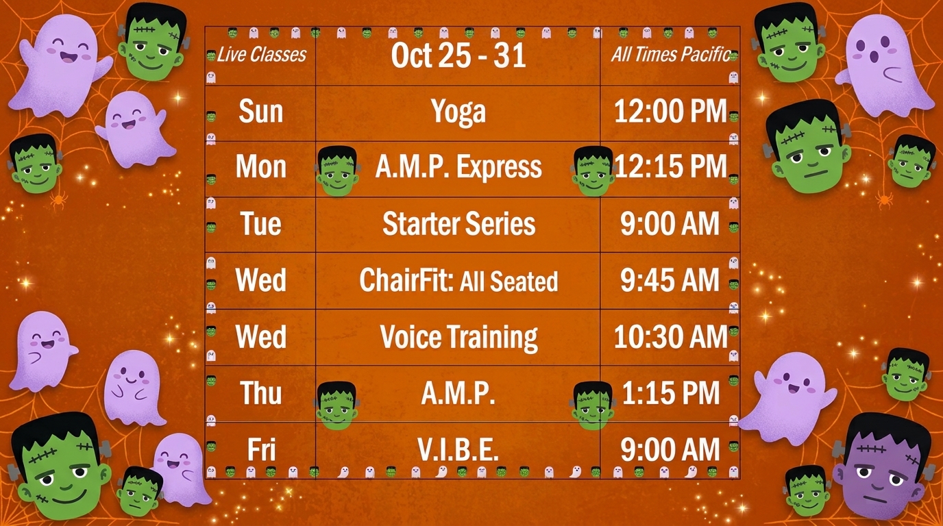 Live Workout Schedule