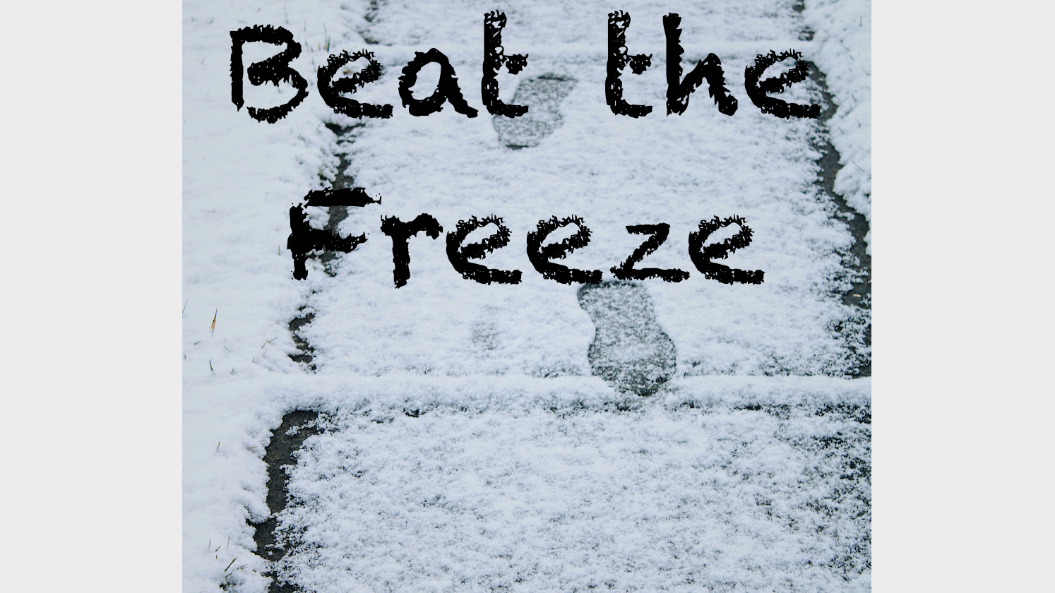 Beat the Freeze: Strategies to Improve Freezing
