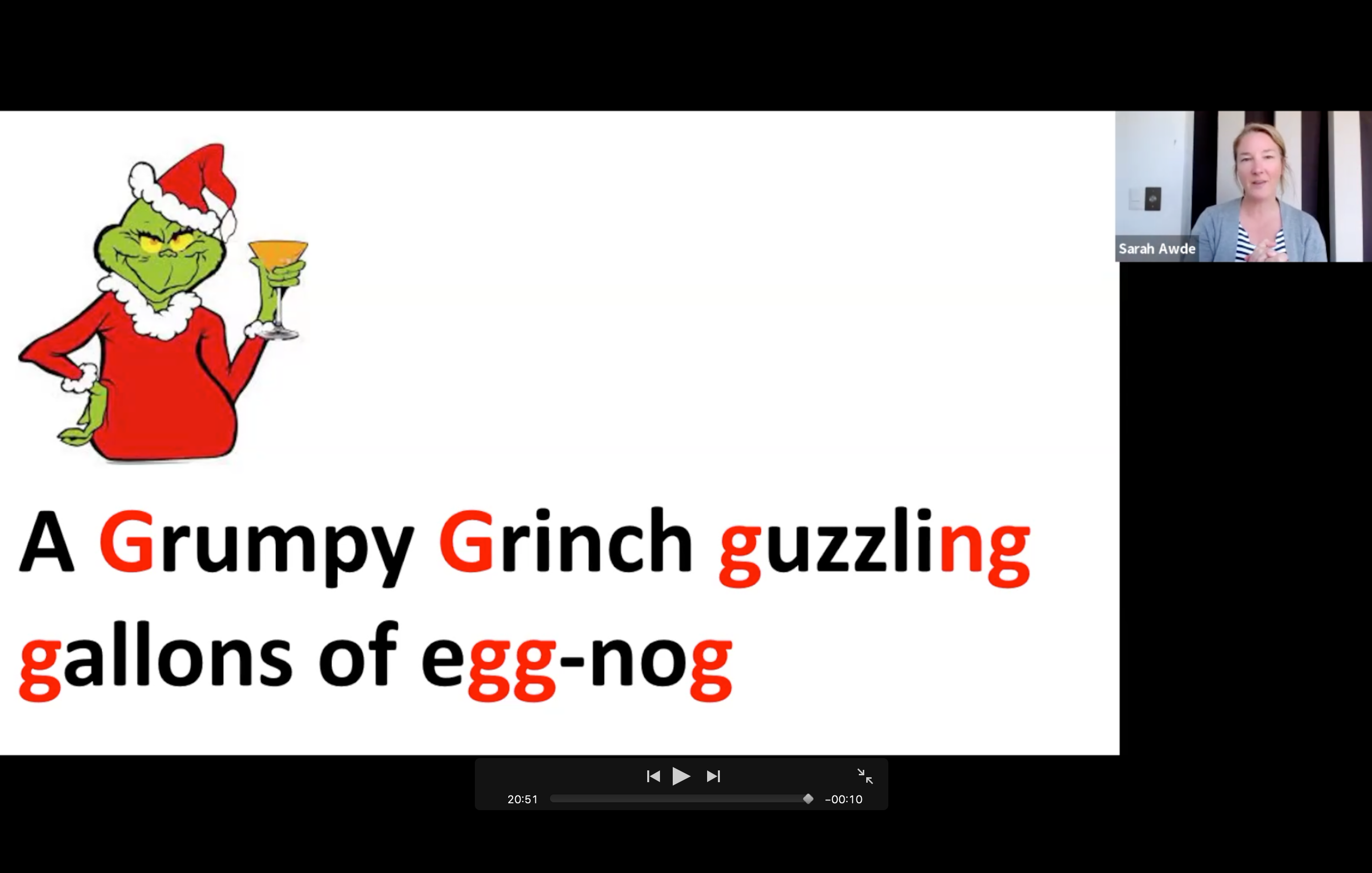 Voice Training: 11.29.23