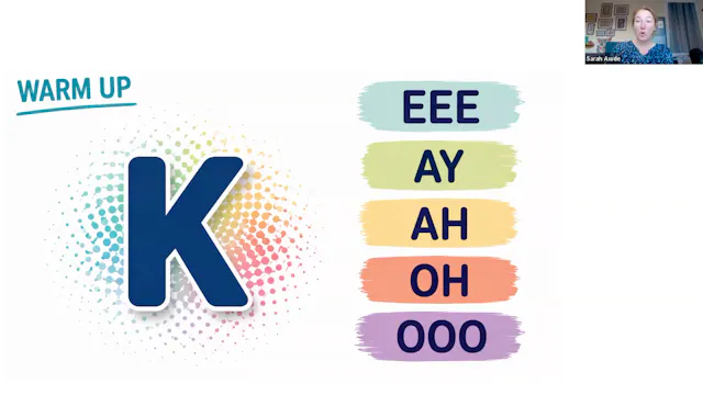 Voice Training: 9.16.26