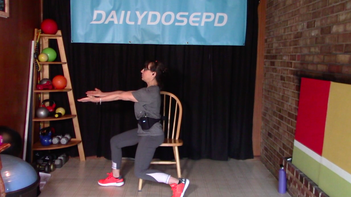 ChairFit: 10.14.20 (1/2 Seated, 1/2 Standing, No Weights)