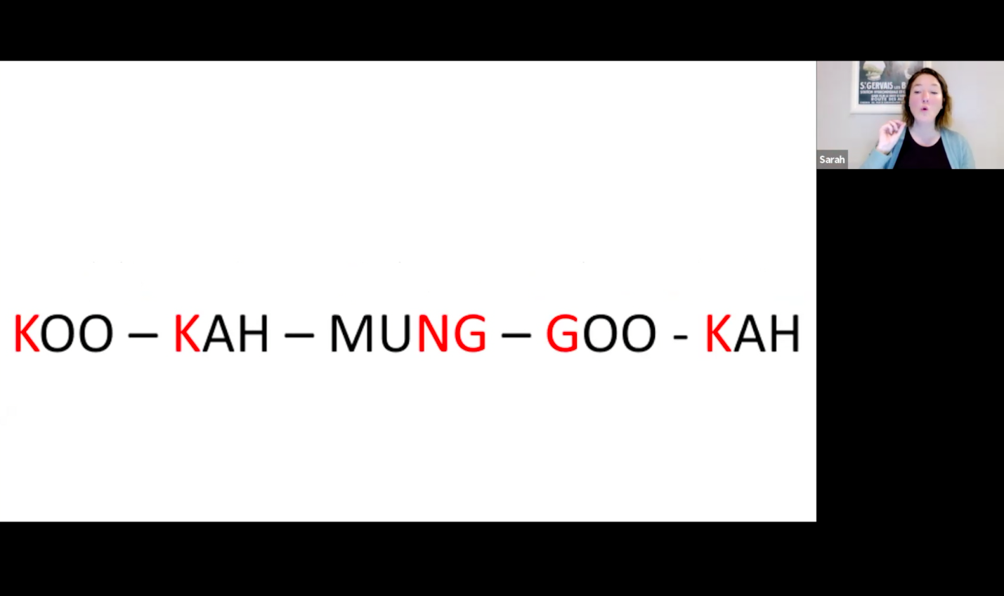 Voice Training: 2.16.22