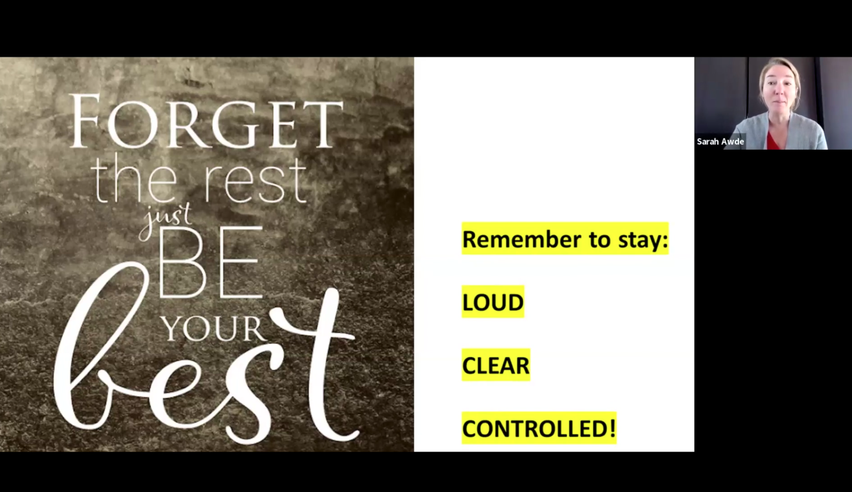 Voice Training: 10.18.23