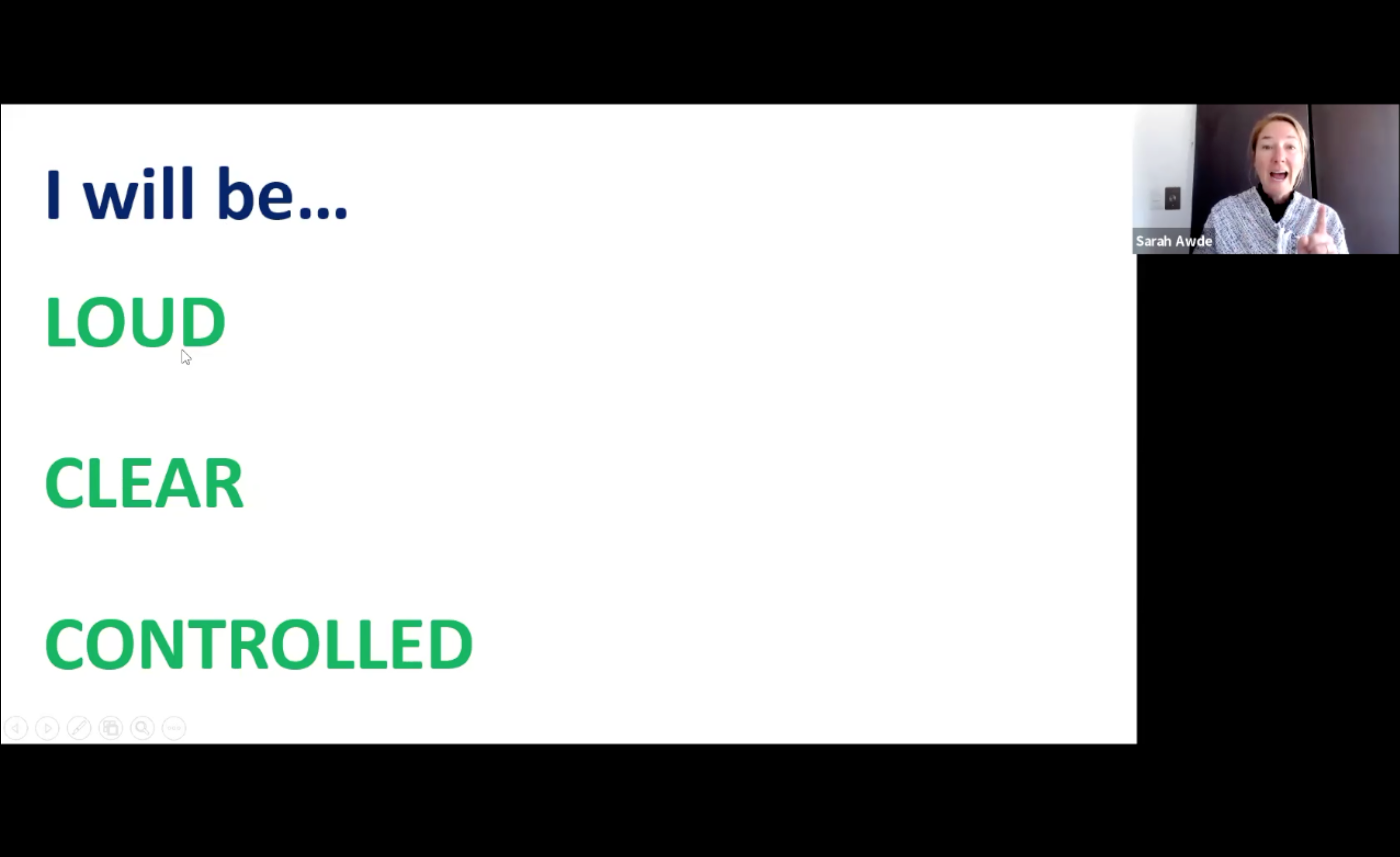 Voice Training: 11.15.23