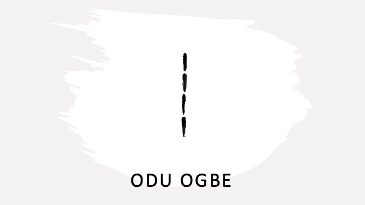 ODU OGBE MEJI