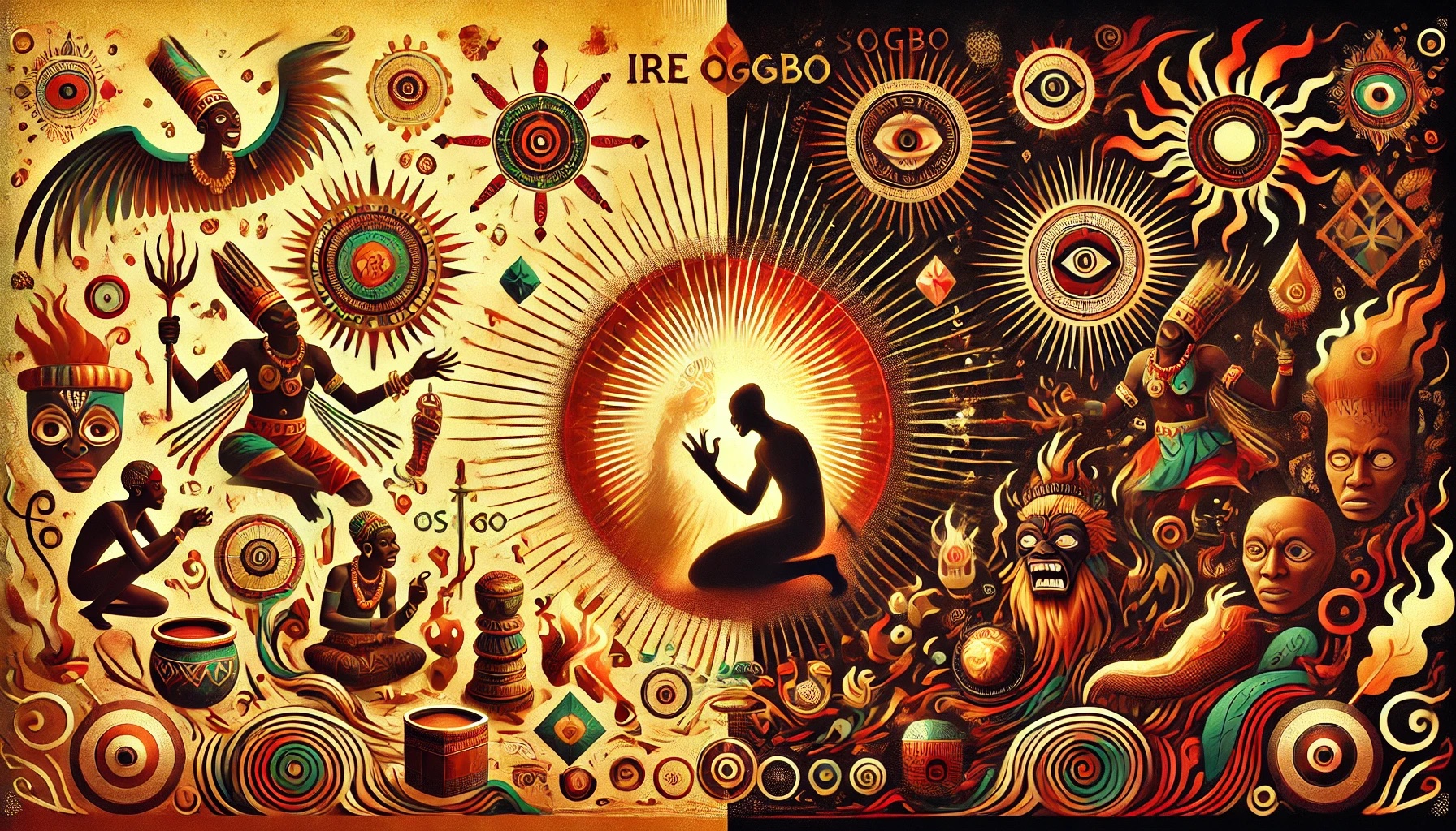 THE ROLES OF ORISHÁ IN THE 16 ODU MEJI