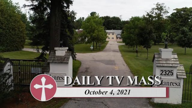 Daily TV Mass October 4, 2021